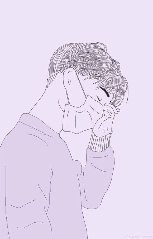 卡通健壮男生图片素材唯美