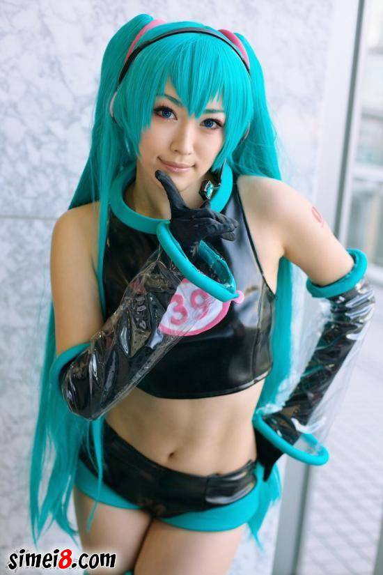 真人版可爱初音mikucos图片