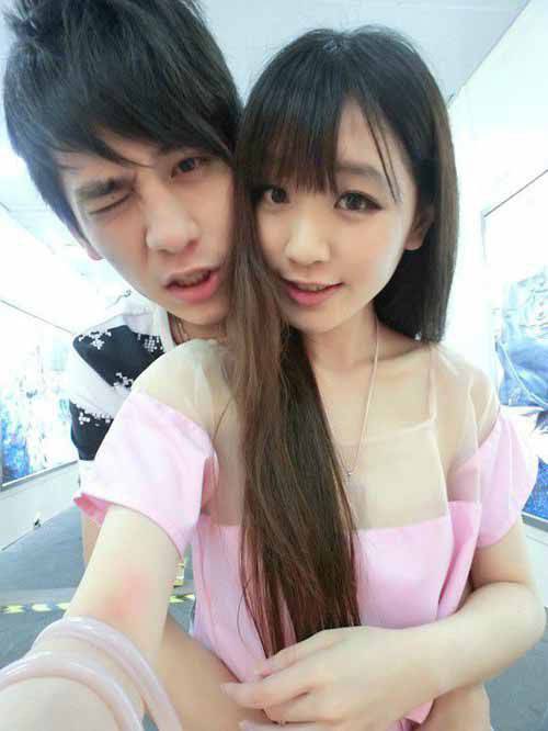 情侣图片一男一女q版黑白素材