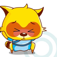 可爱黄色小狸猫咪卡通微信头像