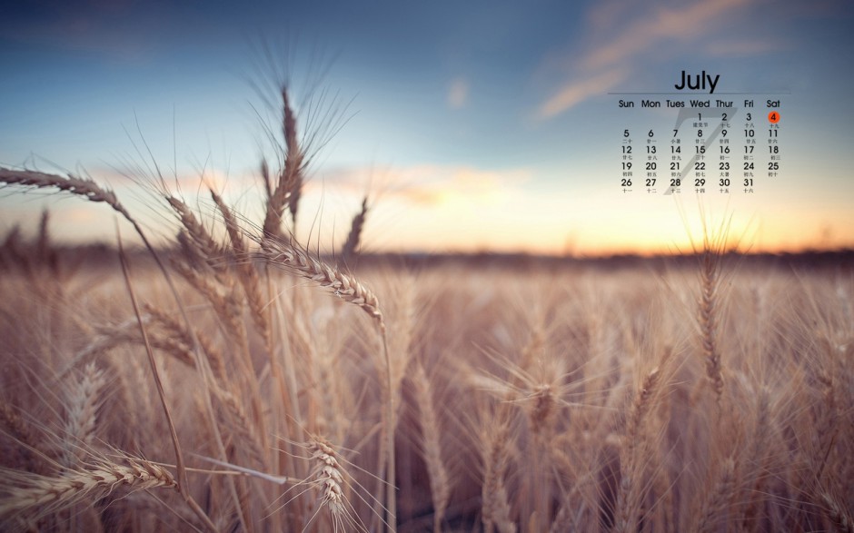 360壁纸小清新风景桌面日历