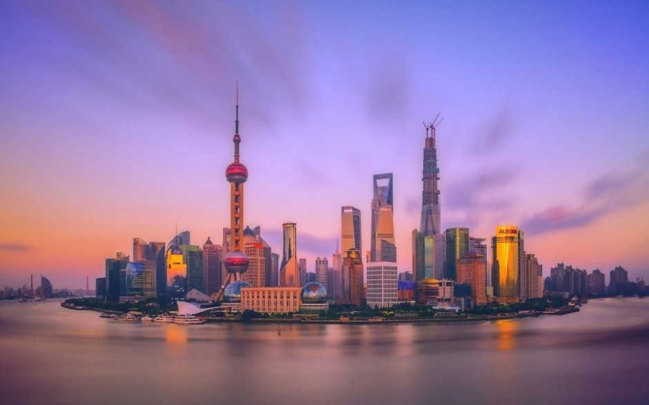 上海唯美城市夜景高清壁纸