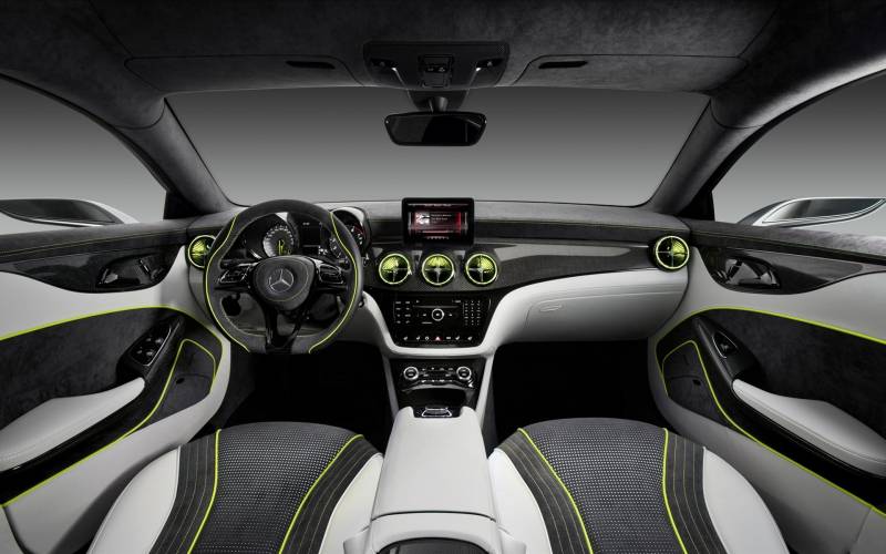 时尚大气的奔驰概念车高清桌面壁纸