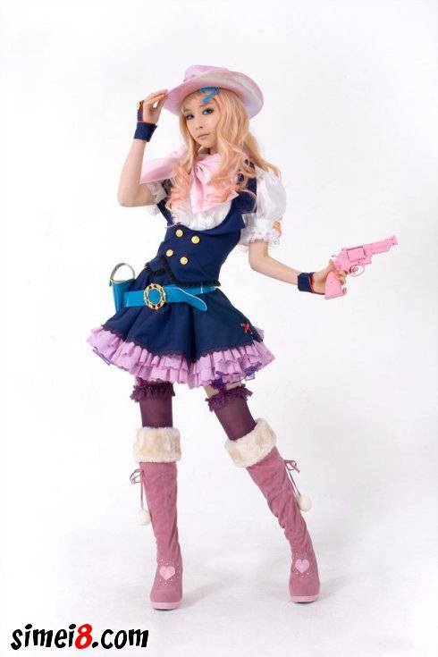 音乐才女可爱清纯cosplay图片