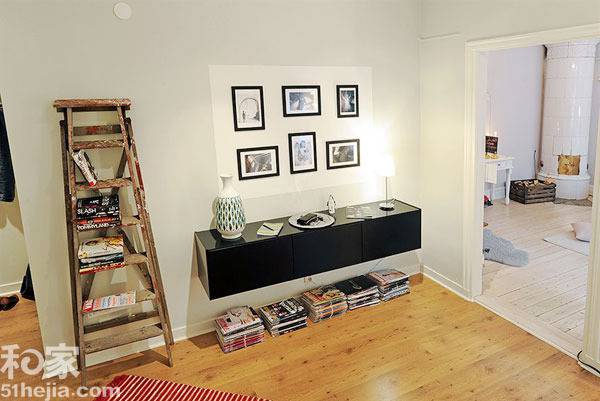 惬意田园风格跃层装修效果图