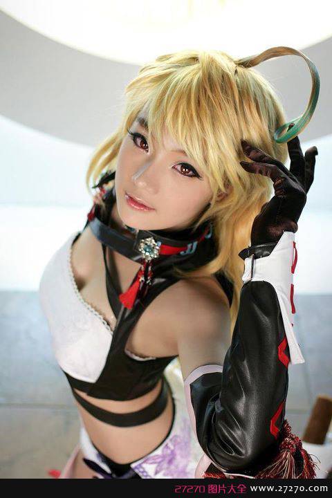 性感动漫图片《无限传说》米拉Cosplay