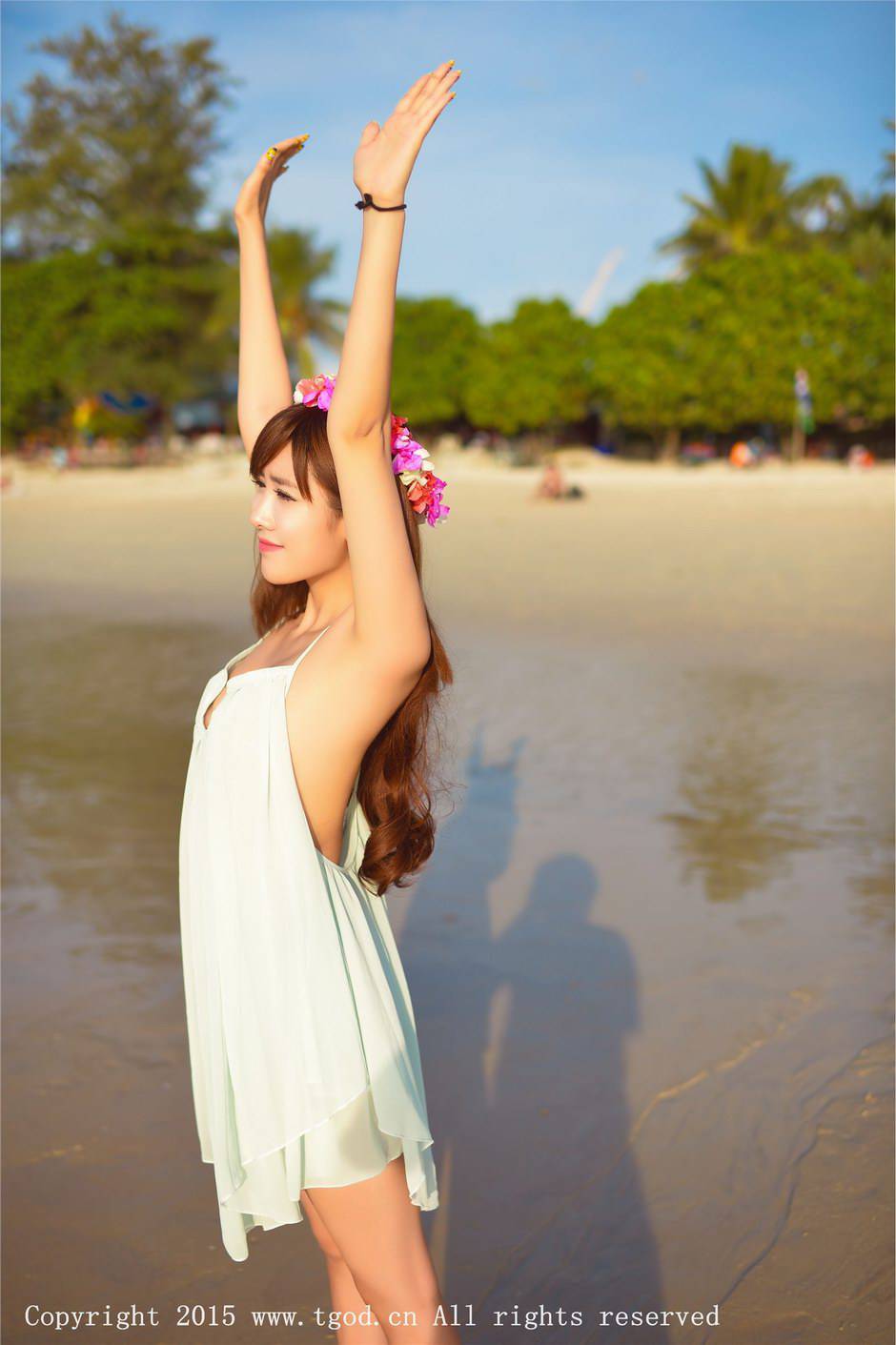 可爱性感美女程小烦普吉岛唯美旅拍