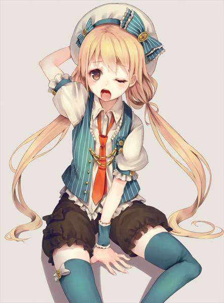 动漫少女背景图片可爱精致