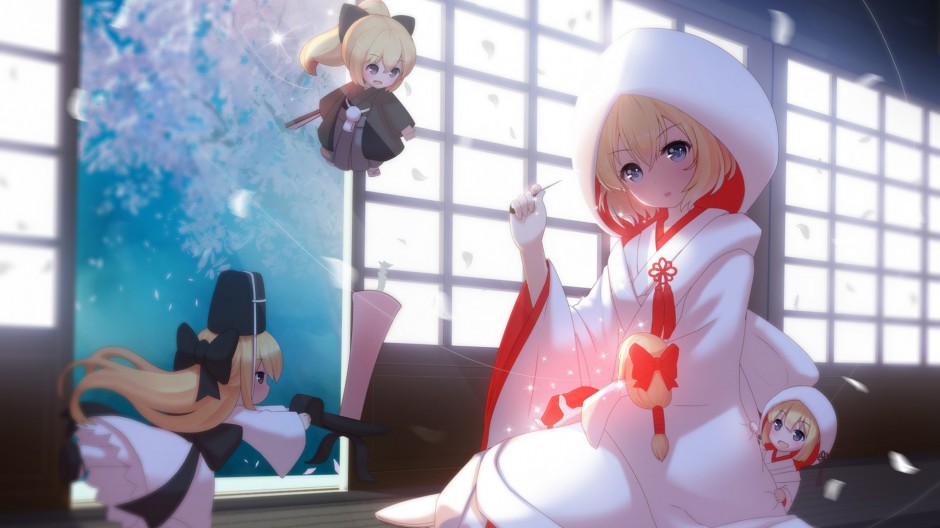 二次元动漫美少女高清壁纸