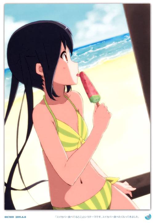 萌系小美女泳装迷人图集