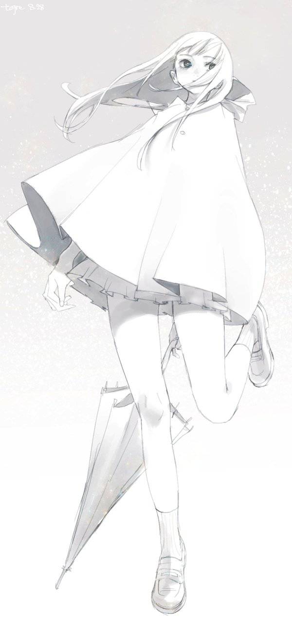 韩国清纯长发卡通女生图片大全