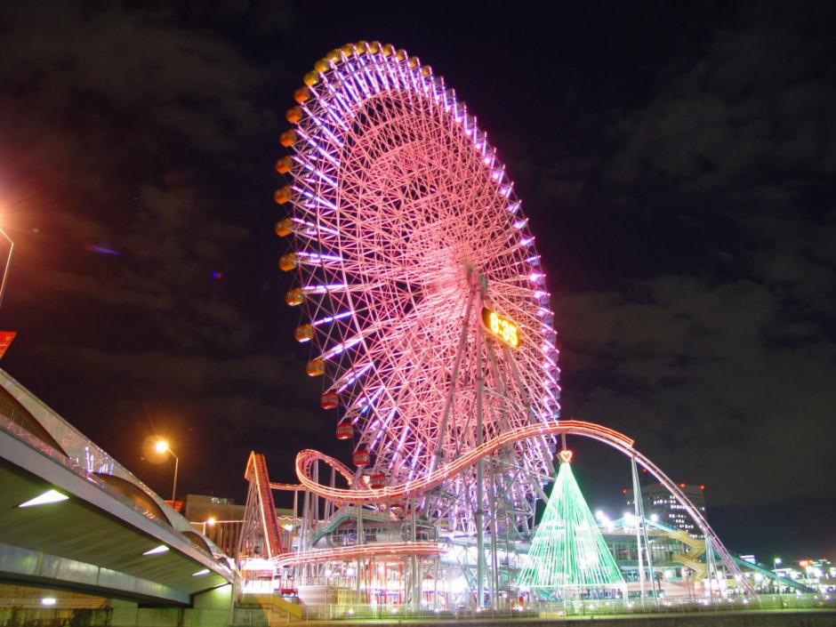 梦幻夜景城市桌面壁纸