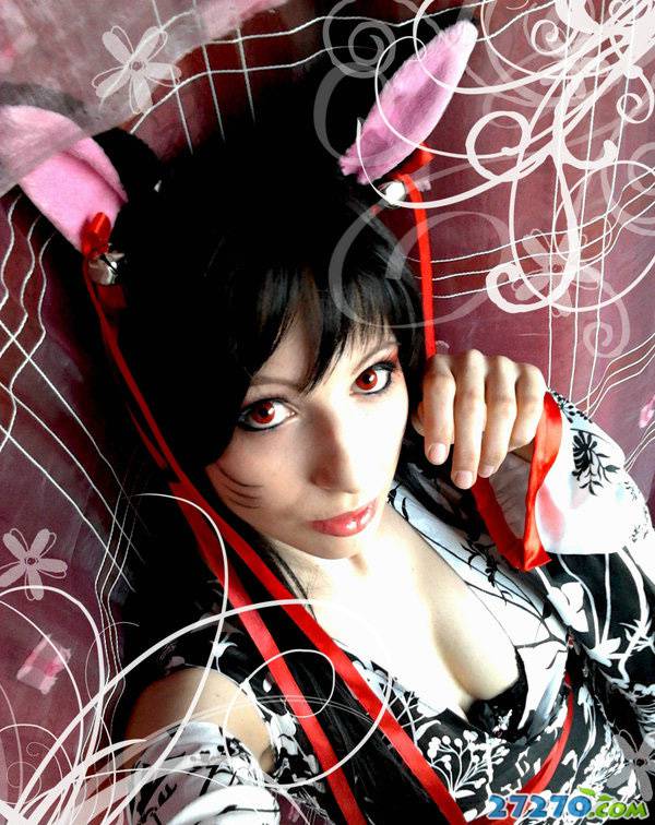 性感妹子演绎九尾妖狐