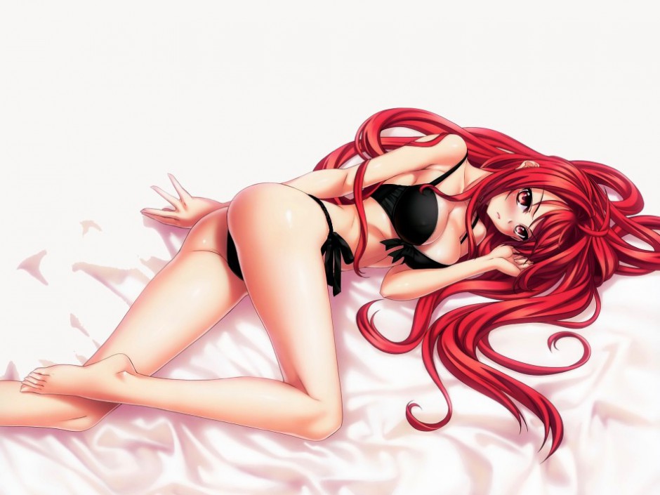 二次元动漫比基尼美少女图片