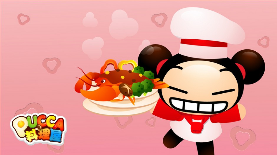 卡通动漫中国娃娃《PUCCA料理屋》图片简单好画