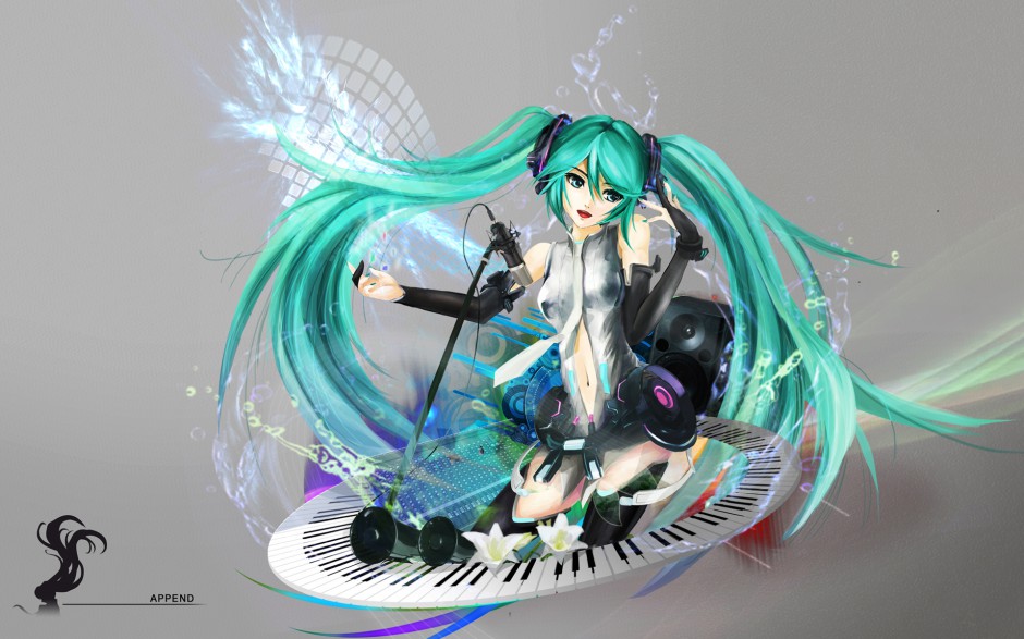 h唯美动漫图片初音未来