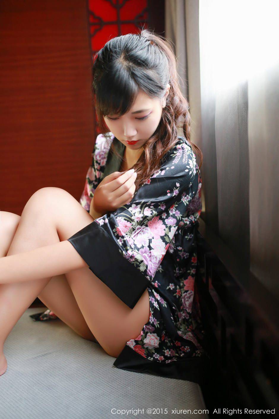 秀人网清纯女孩徐畅甜美迷人写真照
