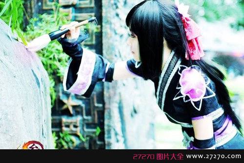 靓丽《仙剑情缘3》可爱萝莉COS