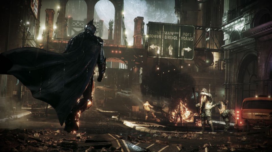 《蝙蝠侠：阿甘骑士》游戏人物图片赏析