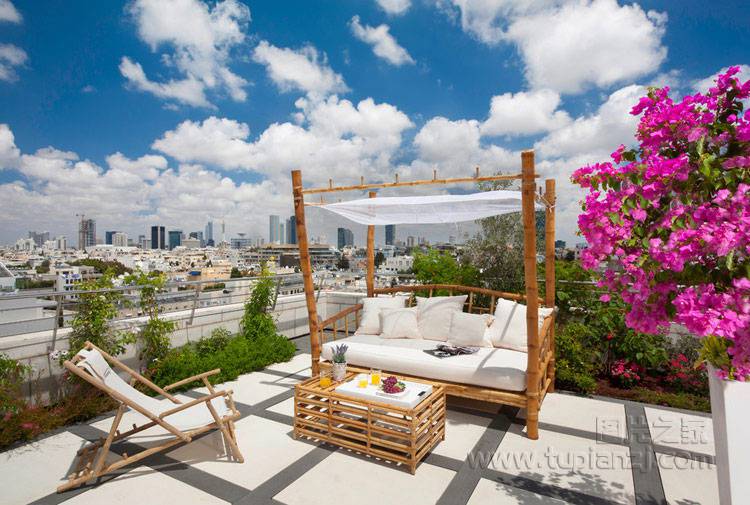 宽敞唯美的阳台装修效果图欣赏