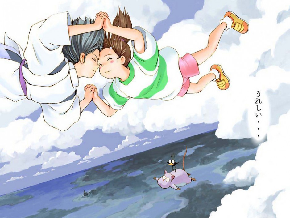 宫崎骏唯美动漫人物图片 千与千寻