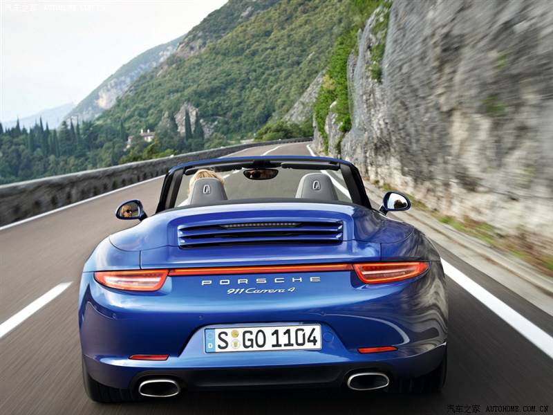 保时捷9112012款Carrera S Cabriolet 3.8L车身华丽外观