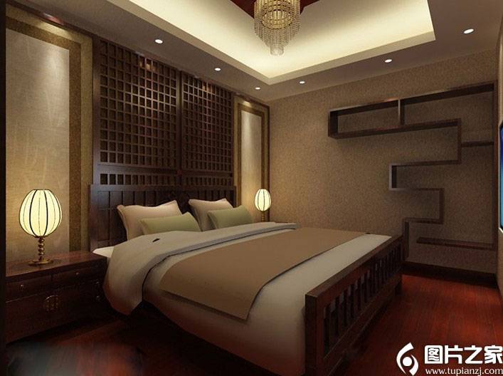 卧室中式装修风格复古舒适