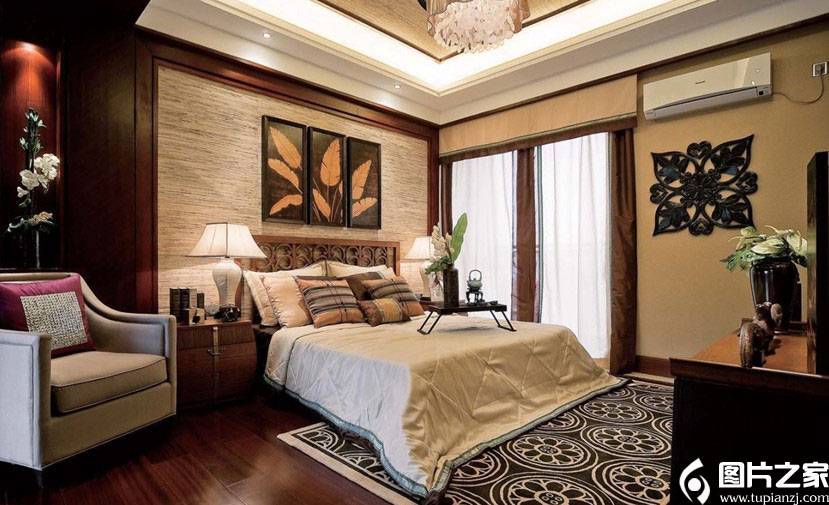 卧室中式装修风格复古舒适