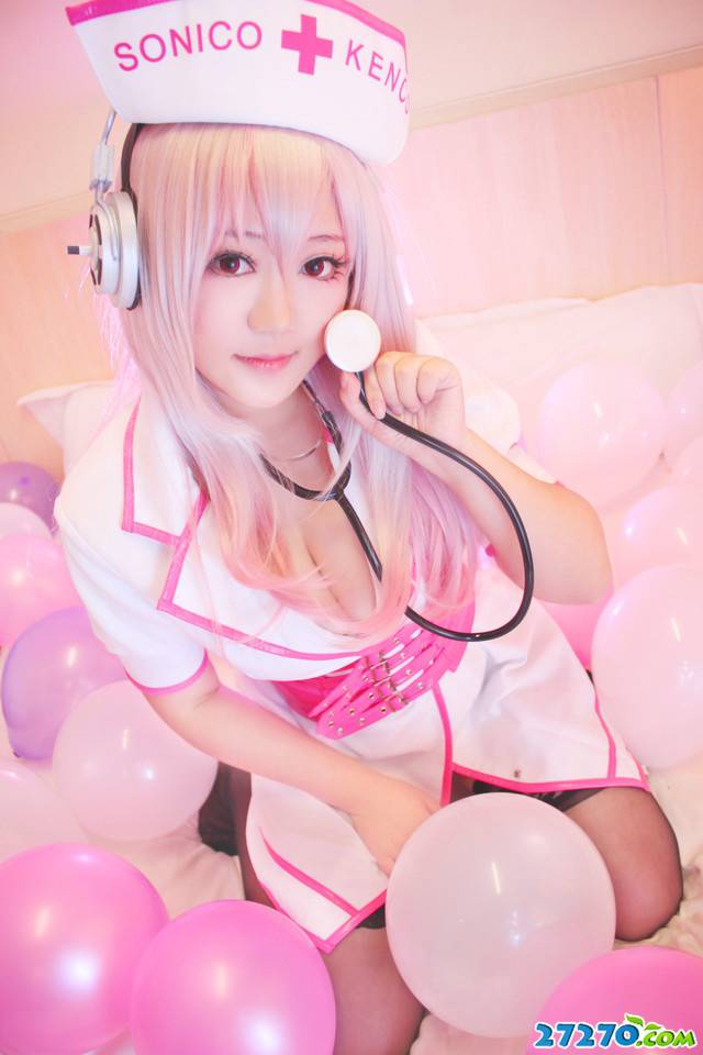 超级索尼子性感诱人cosplay写真