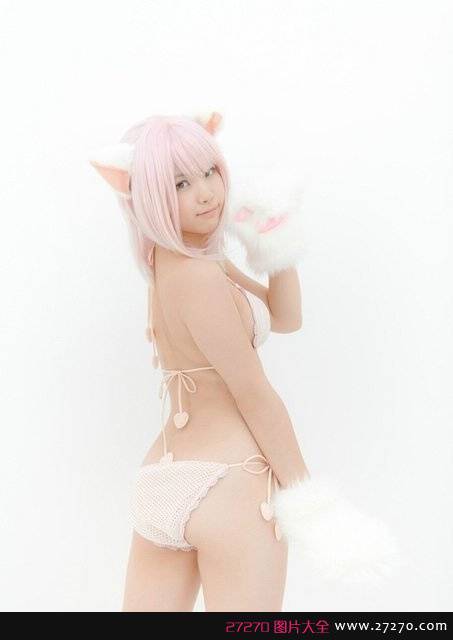 性感黑丝PK学生服cos 无下限日本美少女写真
