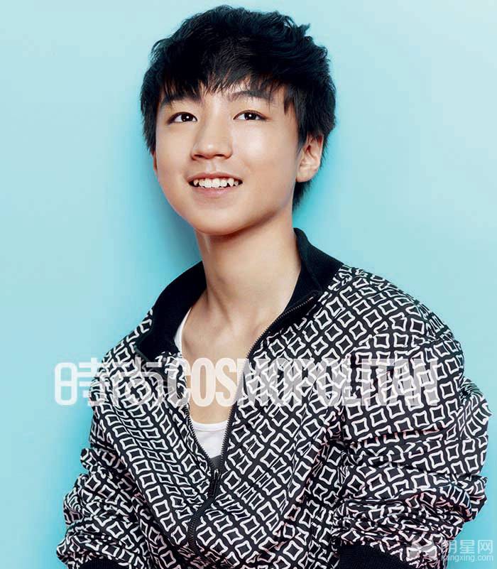 TFboys小正太帅气登陆时尚杂志