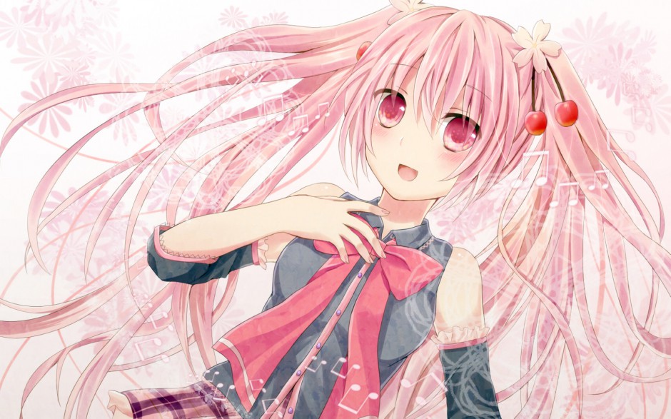 樱初音长发性感动漫美女图片