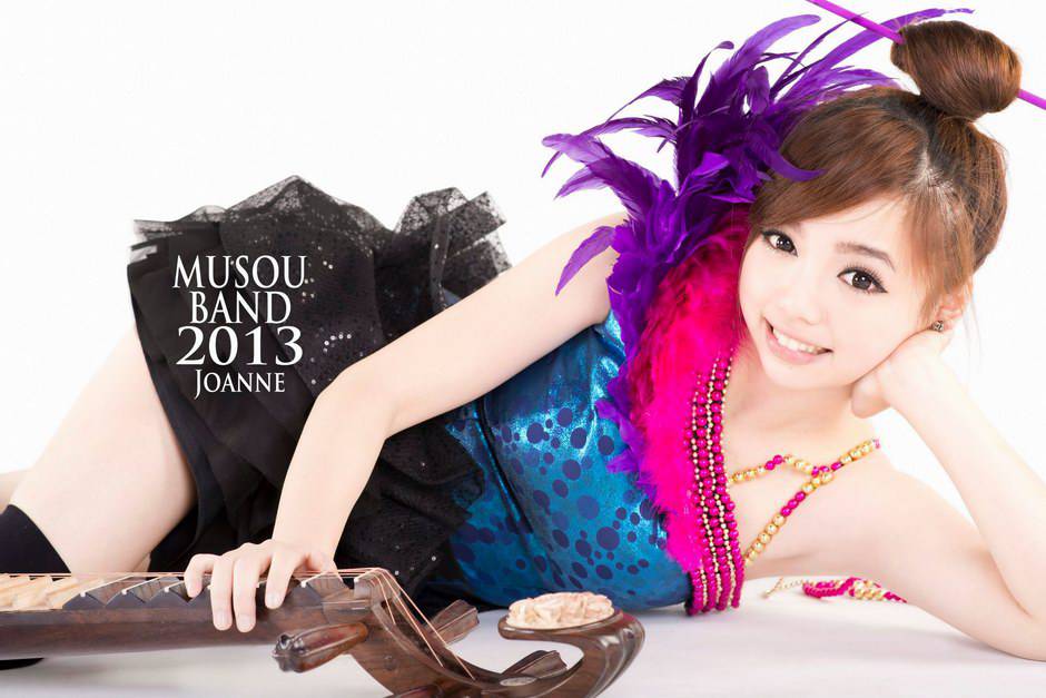 音乐美少女丘涵Joanne尽显文艺小清新图片