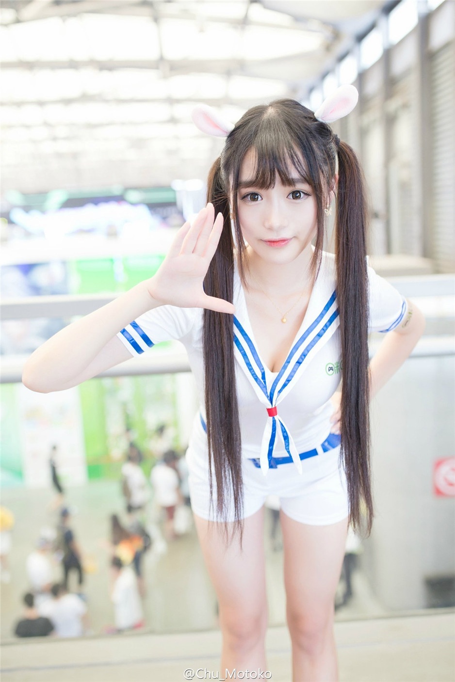 清纯学生妹Motoko素素迷人图片