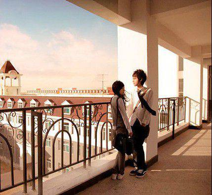 幸福满满唯美情侣图片