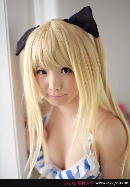 性感黑丝PK学生服cos 无下限日本美少女写真