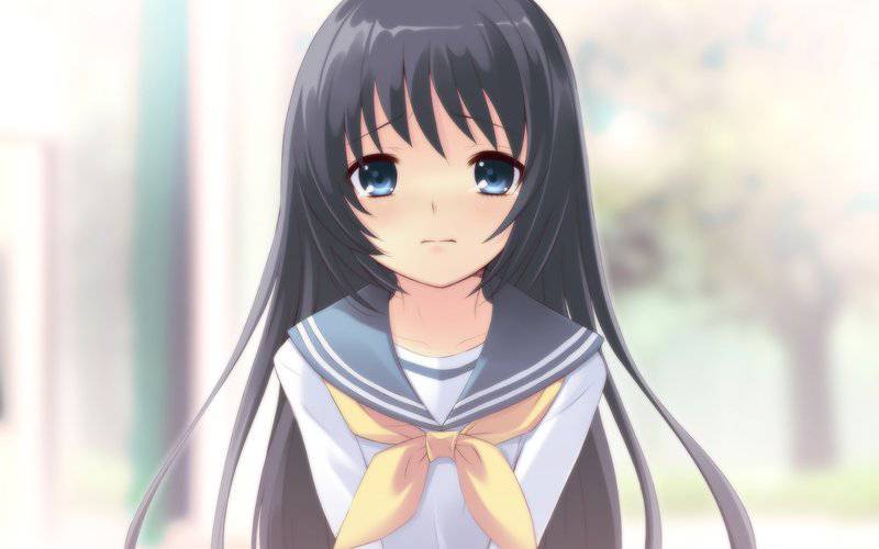 温柔动漫美少女高清图片