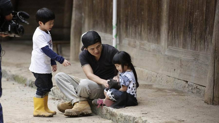 亲情节目爸爸去哪儿第二季高清桌面壁纸