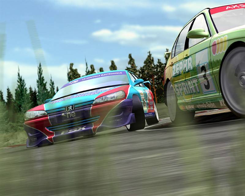 3D汽车游戏高清桌面壁纸