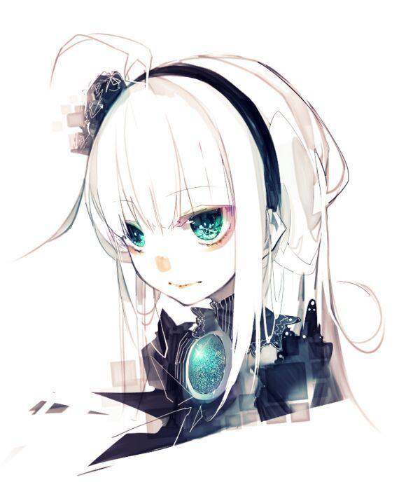 冷酷个性的卡通女生图片大全