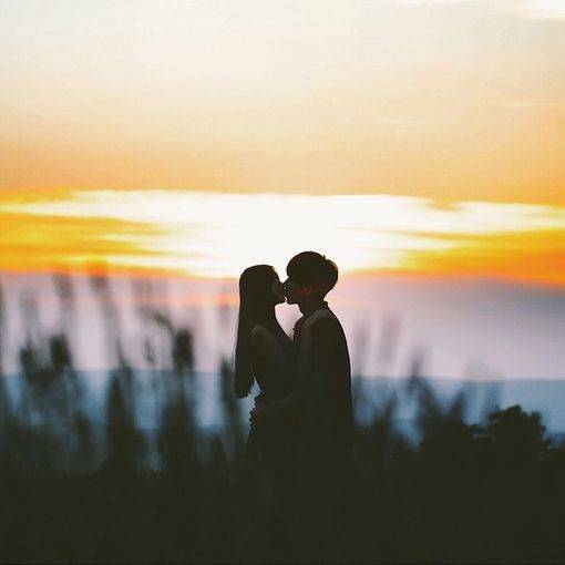 有意境的非主流情侣图片