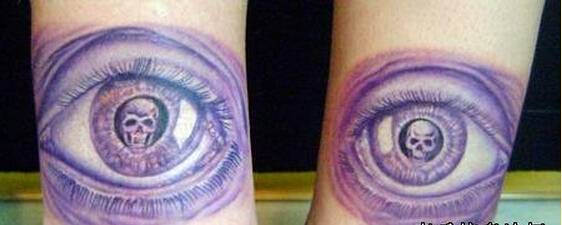 个性奇特创意情侣纹身图案