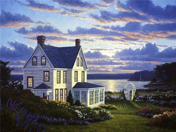 动画非主流唯美风景贴图