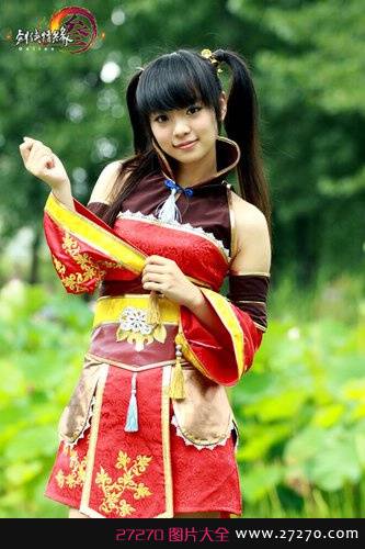 《剑网3》清纯可人萝莉cos