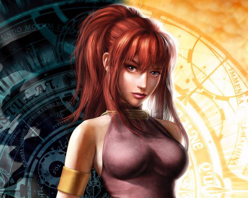 性感美女游戏人物高清壁纸