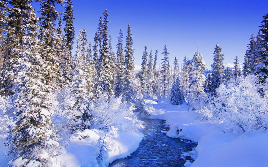 高清雪景唯美壁纸图片