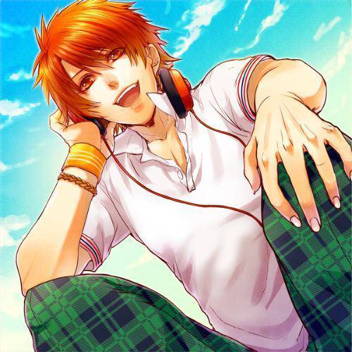 帅气有型的卡通男生图片