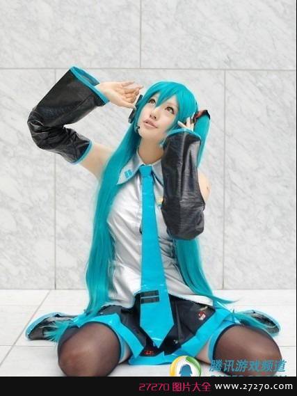 最新初音未来真人cos