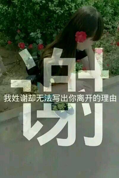 我姓卢伤感意境图片带字