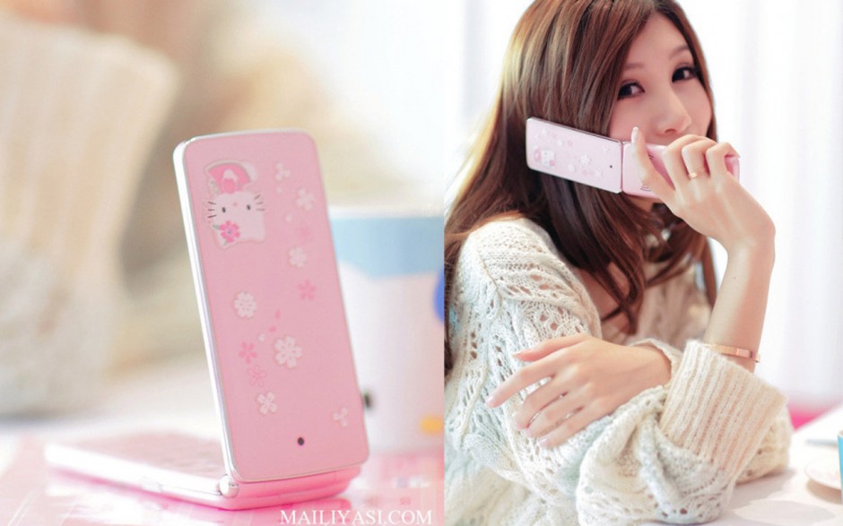 网络小美女Hello Kitty 清新桌面壁纸鉴赏
